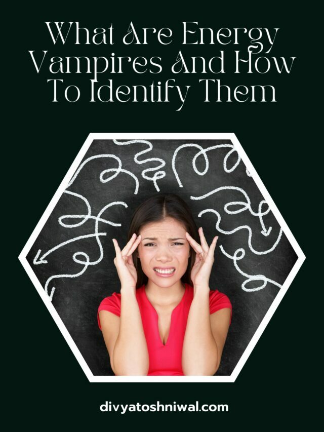 What are energy vampires?